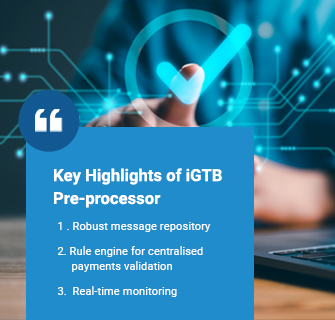 Key Highlights of iGTB Pre-processing