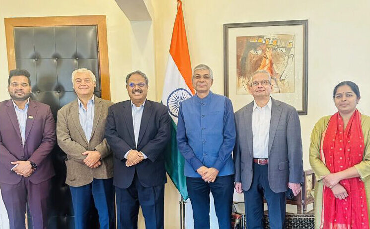 Our COO, Uppili Srinivasan, and Ravi Pandit connect with the Embassy of India in Mexico City